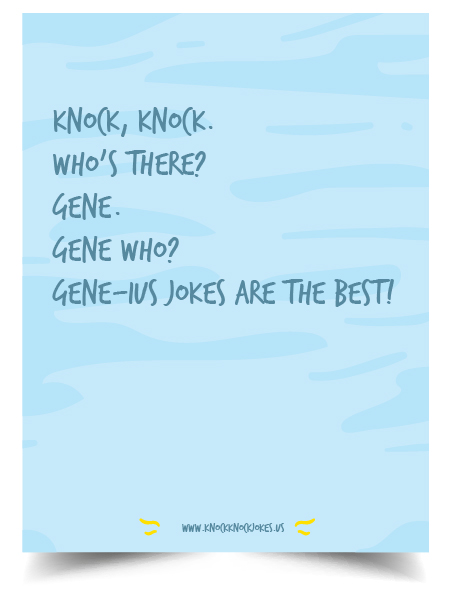 Biology Knock Knock Jokes