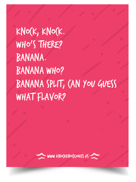 Knock Knock Banana Jokes